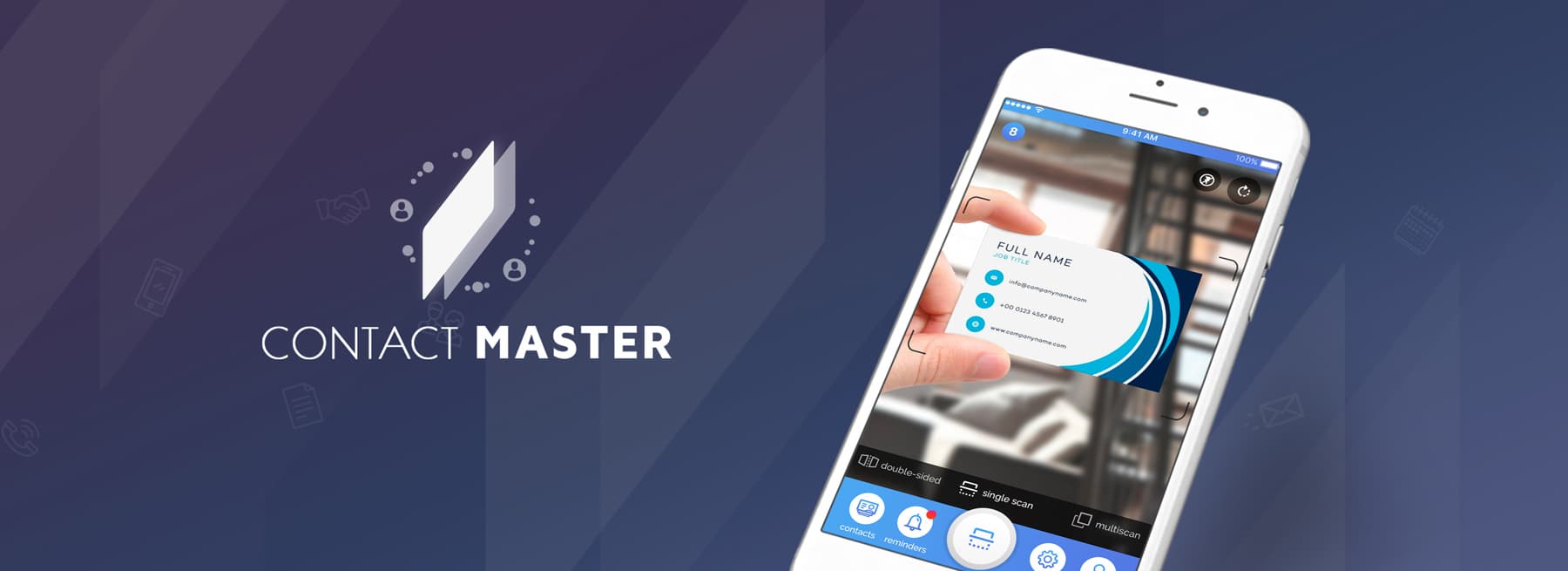 contact master mockup