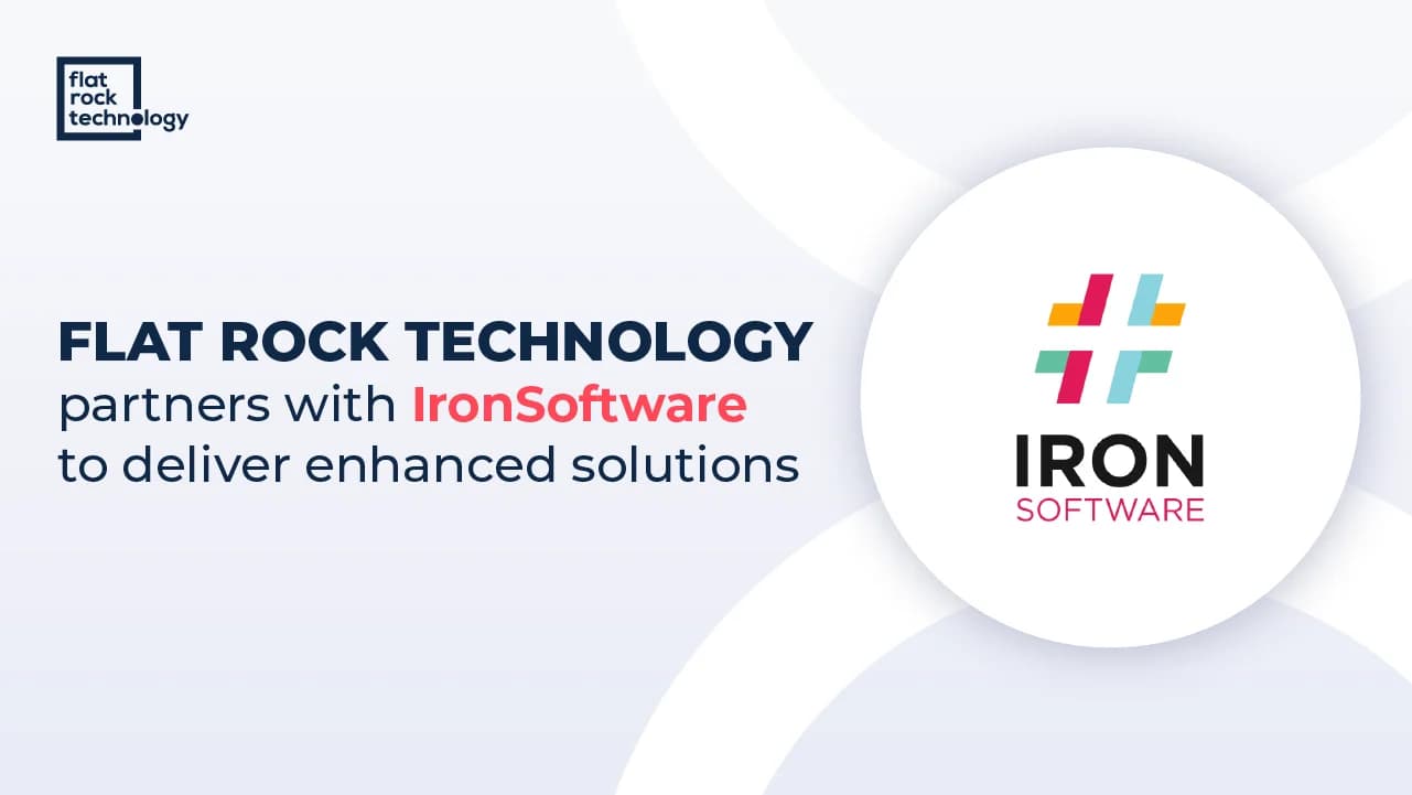 Flat Rock Technology becomes official consulting partner of Iron Software